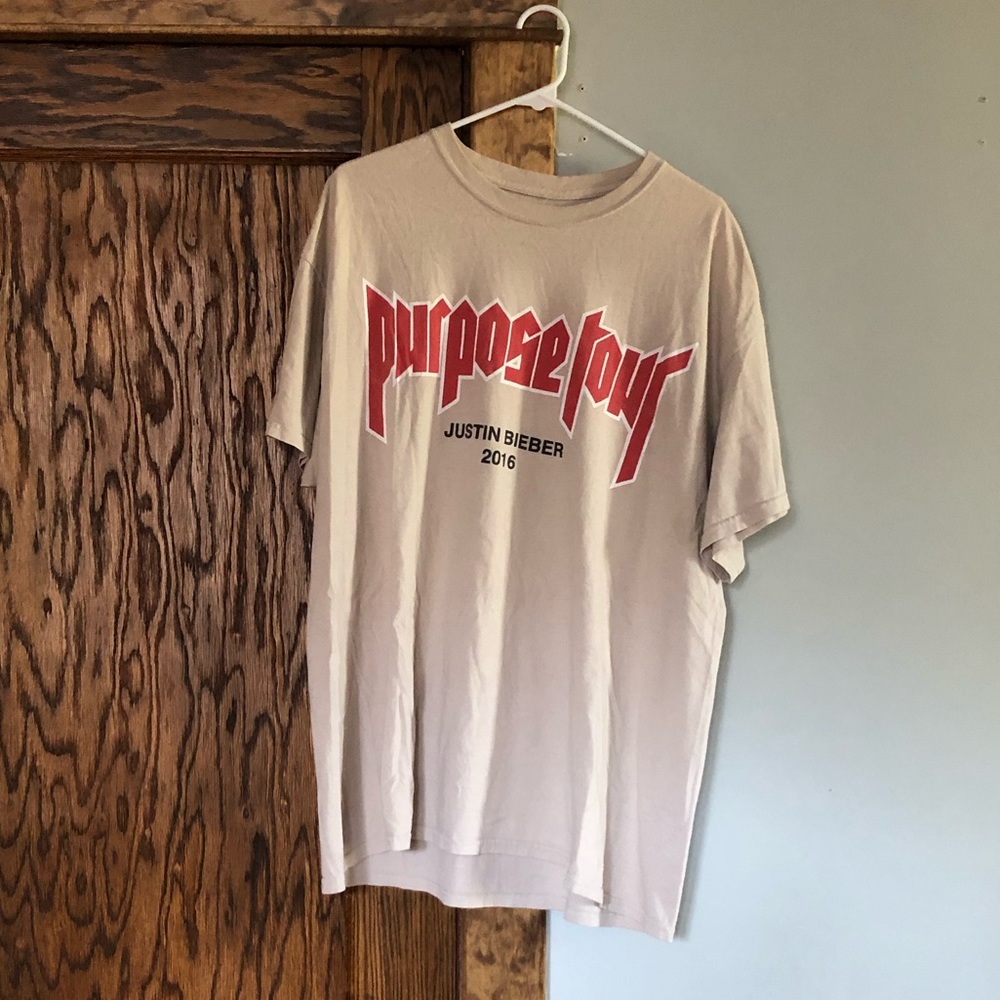 Justin Bieber Purpose Tour merch sz XL